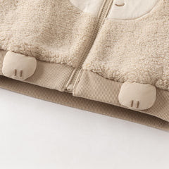 Dave&Bella Toddler Girls/Boys Winter Cute Animal-style Outwear Hooded Plush Padded Coat