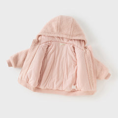 Dave&Bella Toddler Girls/Boys Winter Cute Animal-style Outwear Hooded Plush Padded Coat