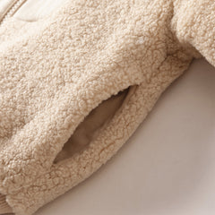 Dave&Bella Toddler Girls/Boys Winter Cute Animal-style Outwear Hooded Plush Padded Coat