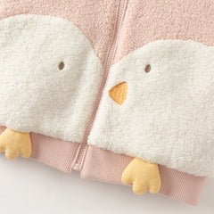 Dave&Bella Toddler Girls/Boys Winter Cute Animal-style Outwear Hooded Plush Padded Coat