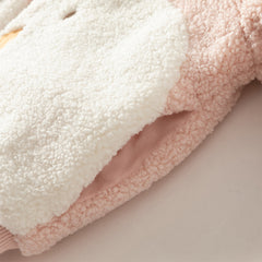 Dave&Bella Toddler Girls/Boys Winter Cute Animal-style Outwear Hooded Plush Padded Coat