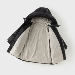 Dave&Bella Kids Girls/Boys Winter Cozy Mid-length Outwear Hooded Down Coats