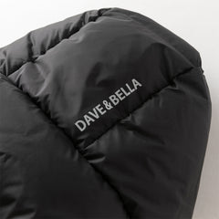 Dave&Bella Kids Girls/Boys Winter Cozy Mid-length Outwear Hooded Down Coats