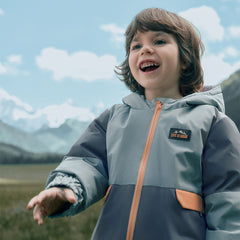 Dave&Bella Kids Girls/Boys Winter Warm Windproof Hooded White Duck Down Jacket