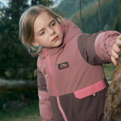 Dave&Bella Kids Girls/Boys Winter Warm Windproof Hooded White Duck Down Jacket