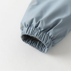 Dave&Bella Kids Boys Autumn Candy Blue Outdoor Hooded Padded Coats