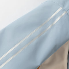 Dave&Bella Kids Boys Autumn Candy Blue Outdoor Hooded Padded Coats