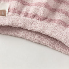 Dave&Bella Toddler Girls Winter Casual Purple Pink Soft Plush Sleepwear Pajamas