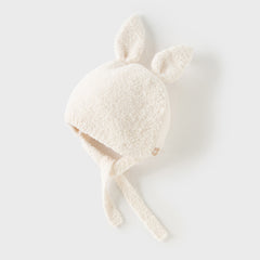 Dave&Bella Toddler Girls/Boys Beige/Khaki Cute Animal-shaped Ear-protection Pullover Hats