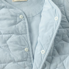 Dave&Bella Kids Boys Autumn Dinosaur Print/Blue Warm Padded Liner Jacket