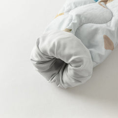 Dave&Bella Kids Boys Autumn Dinosaur Print/Blue Warm Padded Liner Jacket