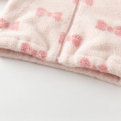 Dave&Bella Kids Girls/Boys Multi-print Turtle Soft Plush Outwear Coats