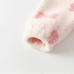 Dave&Bella Kids Girls/Boys Multi-print Turtle Soft Plush Outwear Coats