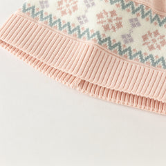 Dave&Bella Toddler Girls Versatile Cute Pink Pullover Hats