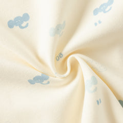 Dave&Bella Kids Boys Autumn Animal Print Cotton Warm Pajamas Set