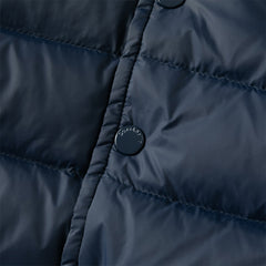 Dave&Bella Toddler Boys Winter Navy Blue Outdoor Windproof Faux Two-piece Down Jacket