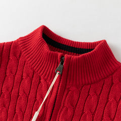 Dave&Bella Kids Girls/Boys Winter Versatile Multicolor Warm Turtle Pullover Sweaters Tops