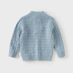 Dave&Bella Kids Girls/Boys Winter Versatile Multicolor Warm Turtle Pullover Sweaters Tops