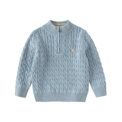 Dave&Bella Kids Girls/Boys Winter Versatile Multicolor Warm Turtle Pullover Sweaters Tops