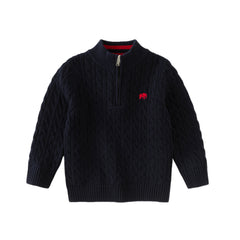 Dave&Bella Kids Girls/Boys Winter Versatile Multicolor Warm Turtle Pullover Sweaters Tops