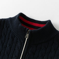 Dave&Bella Kids Girls/Boys Winter Versatile Multicolor Warm Turtle Pullover Sweaters Tops