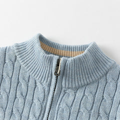 Dave&Bella Kids Girls/Boys Winter Versatile Multicolor Warm Turtle Pullover Sweaters Tops