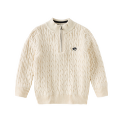 Dave&Bella Kids Girls/Boys Winter Versatile Multicolor Warm Turtle Pullover Sweaters Tops