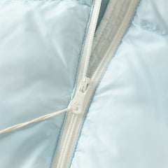 Dave&Bella Toddler Boys Winter Ice Blue Print Outwear Windproof Hooded Cozy Down Coats