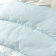 Dave&Bella Toddler Boys Winter Ice Blue Print Outwear Windproof Hooded Cozy Down Coats