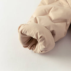 Dave&Bella Toddler Boys Winter Khaki Outdoor Windproof Turtle Cozy Down Coats