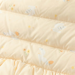 Dave&Bella Toddler Girls Autumn/Winter Sweet Print Waterproof Down Sleeveless Vest