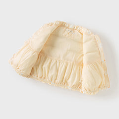 Dave&Bella Toddler Girls Autumn/Winter Sweet Print Waterproof Down Sleeveless Vest