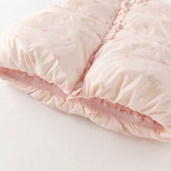 Dave&Bella Toddler Girls Autumn/Winter Sweet Print Waterproof Down Sleeveless Vest