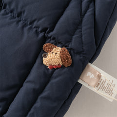 Dave&Bella Toddler Girls/Boys Versatile Outdoor Windprooft Drawstring Loose Down Pants