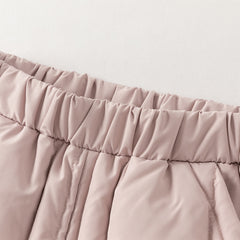 Dave&Bella Toddler Girls/Boys Versatile Outdoor Windprooft Drawstring Loose Down Pants