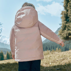 Dave&Bella Kids Girls/Boys Winter Outdoor Windproof Hooded Warm Goose Down Coats