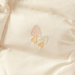 Dave&Bella Toddler Girls Winter Charming Moonlight Yellow Turtle Down Vest Tops