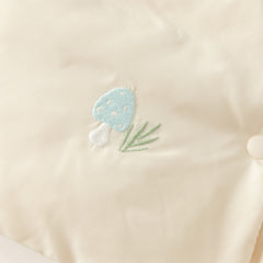 Dave&Bella Toddler Girls Winter Charming Moonlight Yellow Turtle Down Vest Tops