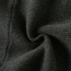 Dave&Bella Toddler Boys Autumn Dark Grey Cotton Soft Drawstring Woolen Pants