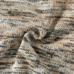 Dave&Bella Kids Boys Classic Coffee Brown Turtle Plush-lined Cozy Sweaters Tops