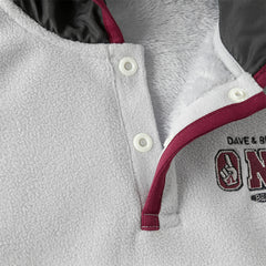 Dave&Bella Toddler Boys Grey Longsleeved Warm Padded Hooded Sweatshirts Tops