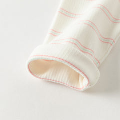 Dave&Bella Toddlerr Girls/Boys Autumn Striped Breathable Cotton Versatile T-shirt Tops