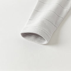 Dave&Bella Toddlerr Girls/Boys Autumn Striped Breathable Cotton Versatile T-shirt Tops