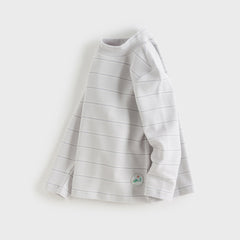 Dave&Bella Toddlerr Girls/Boys Autumn Striped Breathable Cotton Versatile T-shirt Tops