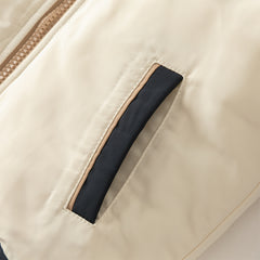 Dave&Bella Toddler Boys Winter Cool Navy Blue Outdoor Outwear Padded Baseball Coats