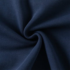 Dave&Bella Toddler Boys Winter Playful Starry Blue Plush-lined Sweatshirts Tops