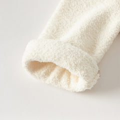 Dave&Bella Toddler Boys Csaul Apricot Turtle Long-sleeved Cozy Sweaters Tops