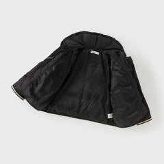 Dave&Bella Kids Girls Winter Elegant Black Outwear Windproof White Duck Down Coats