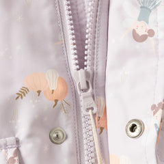 Dave&Bella Toddler Girls/Boys Winter Print Outwear Two-pieces Padded Hooded Coats Sets