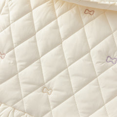 Dave&Bella Toddler Girls Winter Sweet Purple/Beige Outwear Padded Coats